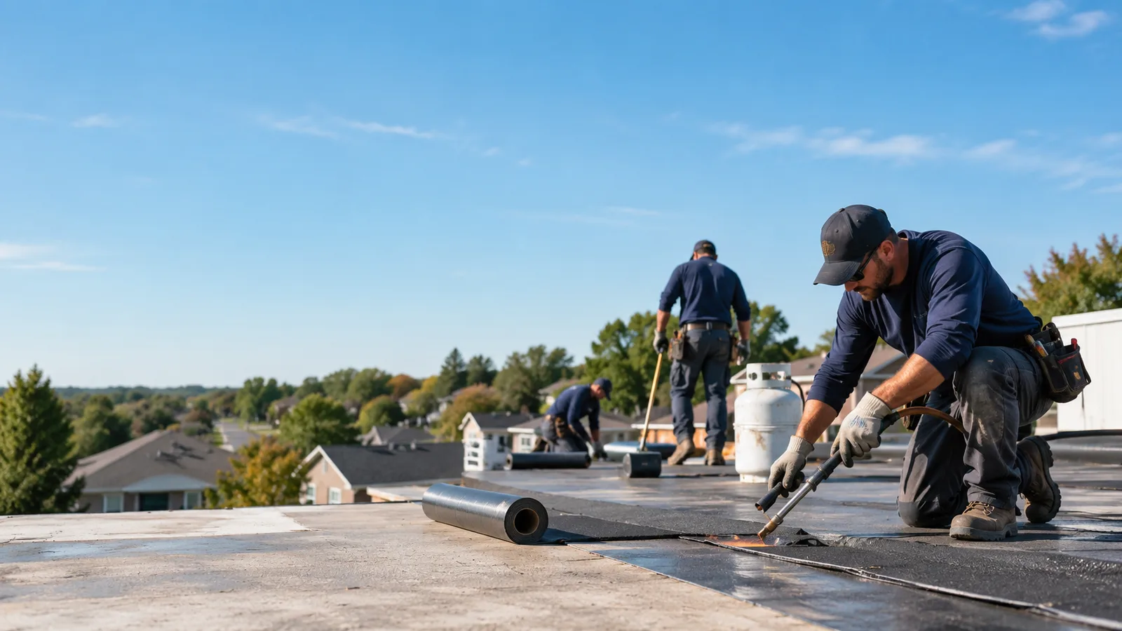 Flat Roof Leak Repair providers in Ellston, IA
